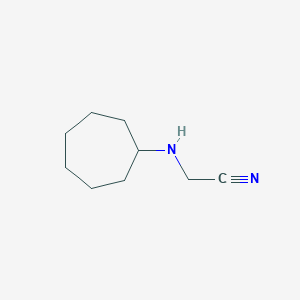 2-(Cycloheptylamino)acetonitrile