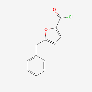 molecular formula C12H9ClO2 B14526756 5-Benzylfuran-2-carbonyl chloride CAS No. 62573-87-9