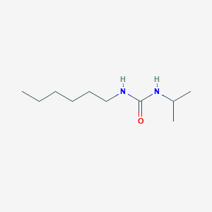molecular formula C10H22N2O B14526843 N-Hexyl-N'-propan-2-ylurea CAS No. 62784-30-9