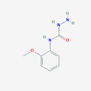 molecular formula C8H11N3O2 B14526953 Hydrazinecarboxamide, N-(2-methoxyphenyl)- CAS No. 62774-58-7