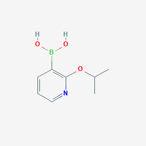 molecular formula C8H12BNO3 B1452715 2-Isopropoxypyridine-3-boronic acid CAS No. 1150114-42-3
