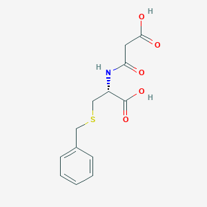 molecular formula C13H15NO5S B145273 S-Benzyl-N-malonylcysteine CAS No. 134283-03-7