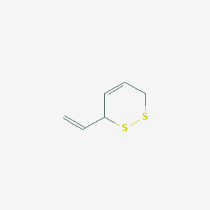molecular formula C6H8S2 B14527351 3-Vinyl-1,2-dithiacyclohex-4-ene CAS No. 62488-52-2