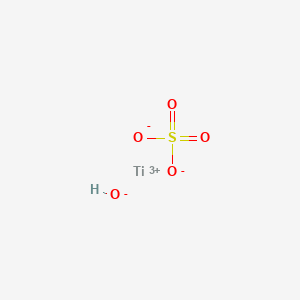 molecular formula HO5STi B14527581 Titanium(3+) hydroxide sulfate (1/1/1) CAS No. 62601-91-6