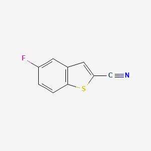 5-Fluoro-1-benzothiophene-2-carbonitrile