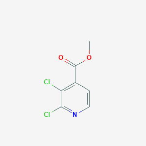 molecular formula C7H5Cl2NO2 B1452766 甲基2,3-二氯异尼古丁酸酯 CAS No. 603124-78-3