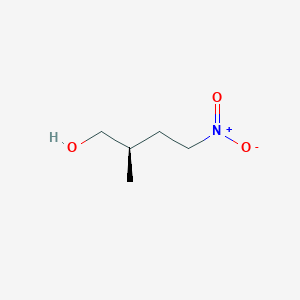 molecular formula C5H11NO3 B1452786 (R)-2-methyl-4-nitrobutan-1-ol CAS No. 1022985-41-6