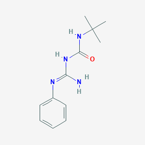 molecular formula C12H18N4O B14527985 N-[Amino(anilino)methylidene]-N'-tert-butylurea CAS No. 62577-58-6