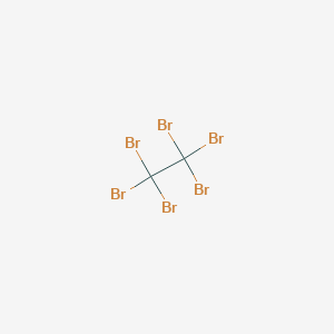 molecular formula C2Br6 B014528 Hexabromoethane CAS No. 594-73-0
