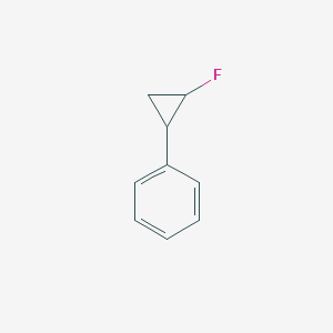 molecular formula C9H9F B14528000 (2-Fluorocyclopropyl)benzene CAS No. 62360-07-0