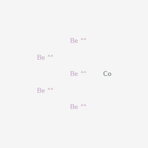 molecular formula Be5Co B14528229 Beryllium--cobalt (5/1) CAS No. 62852-68-0