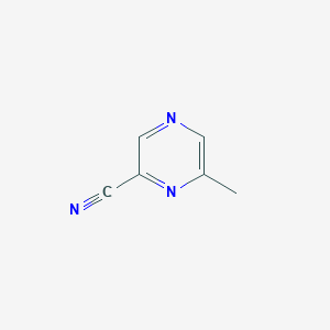 molecular formula C6H5N3 B145284 6-Methylpyrazine-2-carbonitrile CAS No. 136309-04-1
