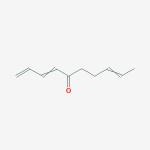 molecular formula C10H14O B14528491 Deca-1,3,8-trien-5-one CAS No. 62400-69-5