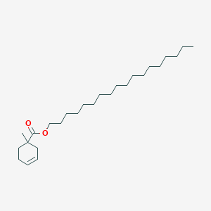 molecular formula C26H48O2 B14528546 Octadecyl 1-methylcyclohex-3-ene-1-carboxylate CAS No. 62266-65-3