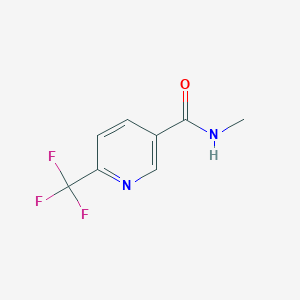 N-methyl-6-(trifluoromethyl)nicotinamide