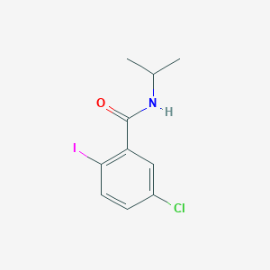 5-chloro-2-iodo-N-(propan-2-yl)benzamide