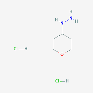 (Tetrahydro-2H-pyran-4-yl)hydrazine dihydrochloride