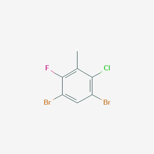 2-Chloro-3,5-dibromo-6-fluorotoluene