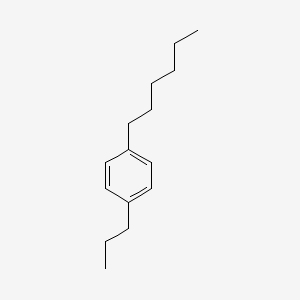 molecular formula C15H24 B14529382 1-Hexyl-4-propylbenzene CAS No. 62449-88-1