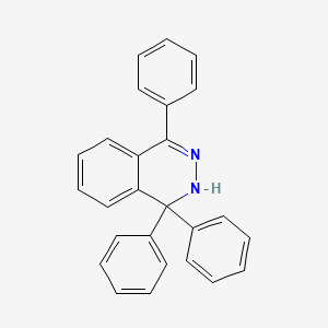 molecular formula C26H20N2 B14529406 1,1,4-Triphenyl-1,2-dihydrophthalazine CAS No. 62761-79-9