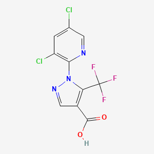 1-(3,5-dichloropyridin-2-yl)-5-(trifluoromethyl)-1H-pyrazole-4-carboxylic acid