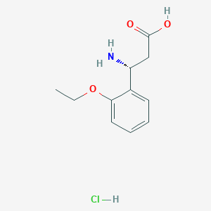 (3R)-3-amino-3-(2-ethoxyphenyl)propanoic acid hydrochloride