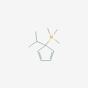 molecular formula C11H20Si B14529528 Trimethyl[1-(propan-2-yl)cyclopenta-2,4-dien-1-yl]silane CAS No. 62438-65-7