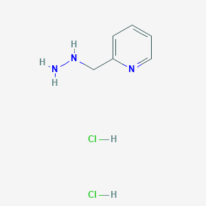 2-(Hydrazinylmethyl)pyridine dihydrochloride