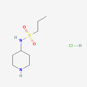 N-(piperidin-4-yl)propane-1-sulfonamide hydrochloride