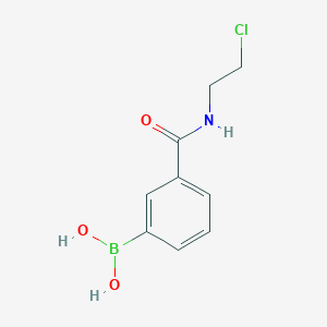 (3-((2-Chloroethyl)carbamoyl)phenyl)boronic acid