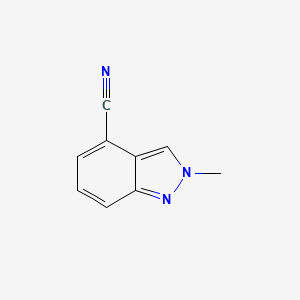 2-Methyl-2H-indazole-4-carbonitrile