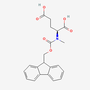 (S)-2-((((9H-Fluoren-9-yl)methoxy)carbonyl)(methyl)amino)pentanedioic acid