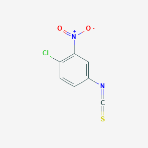 molecular formula C7H3ClN2O2S B145300 4-Chloro-3-nitrophenyl isothiocyanate CAS No. 127142-66-9