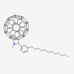 molecular formula C81H35N B1453004 C60MC12 CAS No. 403483-19-2