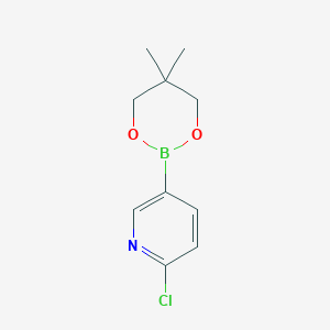 2-Chloro-5-(5,5-dimethyl-1,3,2-dioxaborinan-2-yl)pyridine