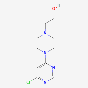 2-[4-(6-Chloro-4-pyrimidinyl)-1-piperazinyl]-1-ethanol