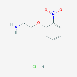 molecular formula C8H11ClN2O3 B1453041 2-(2-Nitrophenoxy)ethylamine hydrochloride CAS No. 98395-65-4