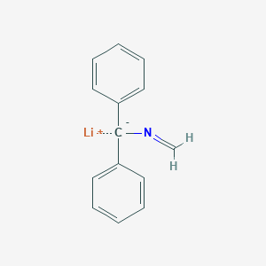 molecular formula C14H12LiN B14530494 Lithium (methylideneamino)(diphenyl)methanide CAS No. 62506-90-5