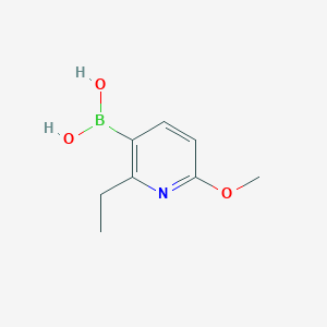 molecular formula C8H12BNO3 B1453050 (2-Ethyl-6-methoxypyridin-3-yl)boronic acid CAS No. 848360-87-2