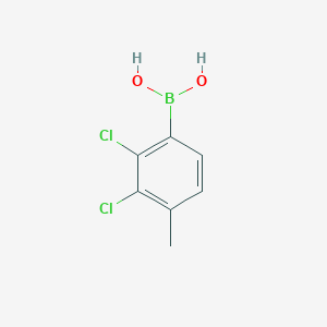 molecular formula C7H7BCl2O2 B1453060 2,3-Dichloro-4-methylphenylboronic acid CAS No. 352535-95-6