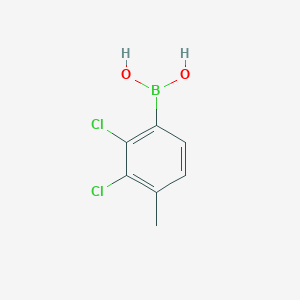 molecular formula C7H7BCl2O2 B1453060 (2,3-二氯-4-甲苯基)硼酸 CAS No. 352535-95-6