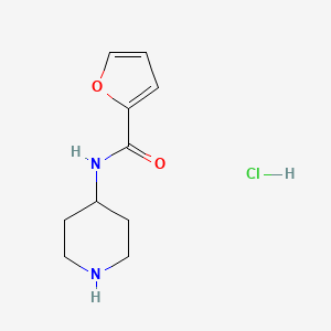 N-(4-Piperidinyl)-2-furamide hydrochloride