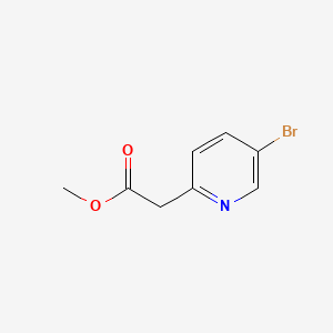 molecular formula C8H8BrNO2 B1453084 Methyl 2-(5-bromopyridin-2-YL)acetate CAS No. 917023-06-4