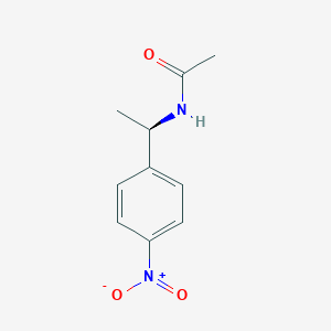molecular formula C10H12N2O3 B14530856 N-[(1R)-1-(4-nitrophenyl)ethyl]acetamide CAS No. 62532-38-1