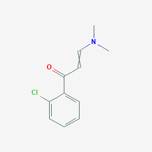 molecular formula C11H12ClNO B1453102 1-(2-Chlorophenyl)-3-(dimethylamino)prop-2-en-1-one CAS No. 75175-78-9