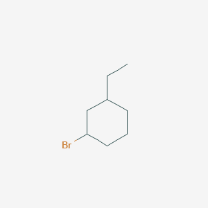 molecular formula C8H15Br B14531055 1-Bromo-3-ethylcyclohexane CAS No. 62517-99-1