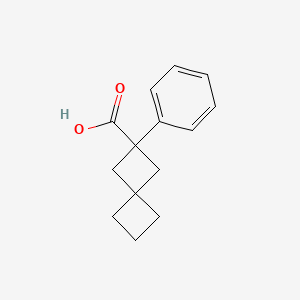 2-Phenylspiro[3.3]heptane-2-carboxylic acid
