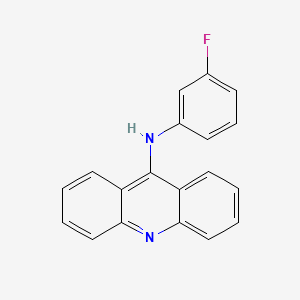 molecular formula C19H13FN2 B14531213 N-(3-Fluorophenyl)acridin-9-amine CAS No. 62383-02-2