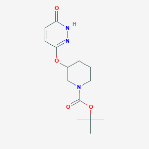 tert-butyl 3-[(6-oxo-1H-pyridazin-3-yl)oxy]piperidine-1-carboxylate