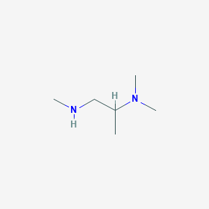 molecular formula C6H16N2 B145313 N1,N2,N2-trimethyl-1,2-propanediamine CAS No. 138356-99-7